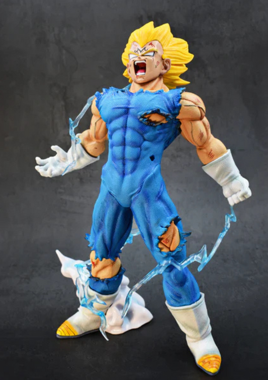 Dragon Ball Z Vegeta Super Saiyan Action Figure – Anime Collectible PVC Figurine | Detailed Standing Model Toy for Fans, Desk Decor & Gifts for Dragon Ball Z Collectors