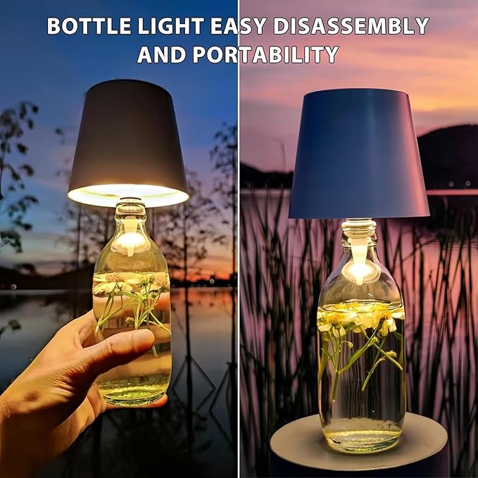 Rechargeable Wireless Bottle Lamp