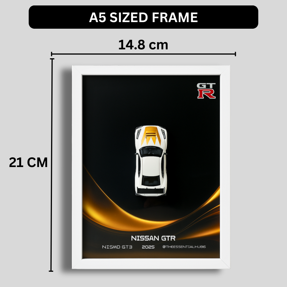 Nissan GT-R Nismo GT3 1 : 64 3D Car Frame