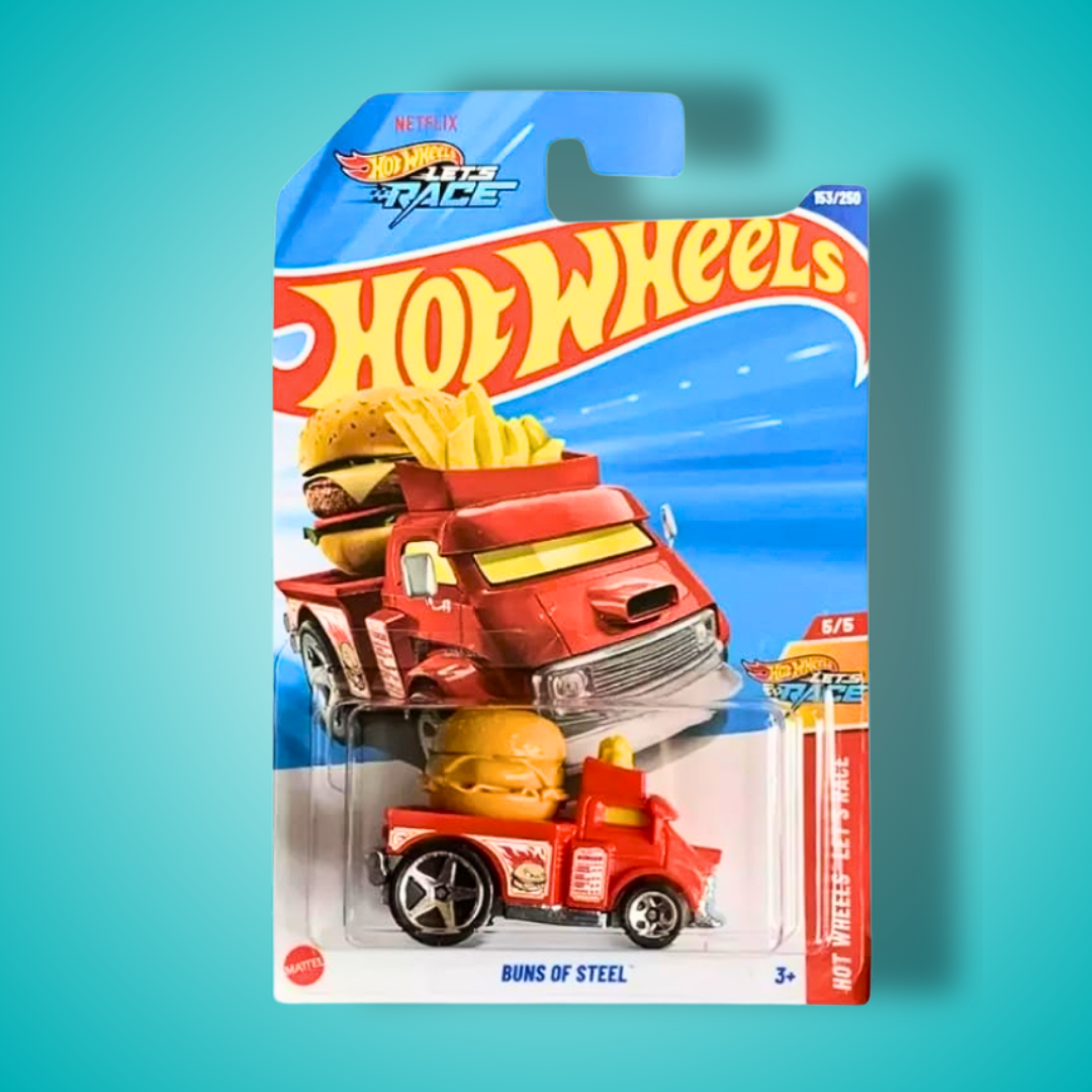Hot Wheels Set of 3 – Porsche Carrera GTS & Double Buns of Steel (1:64 Diecast Collectors Cars)