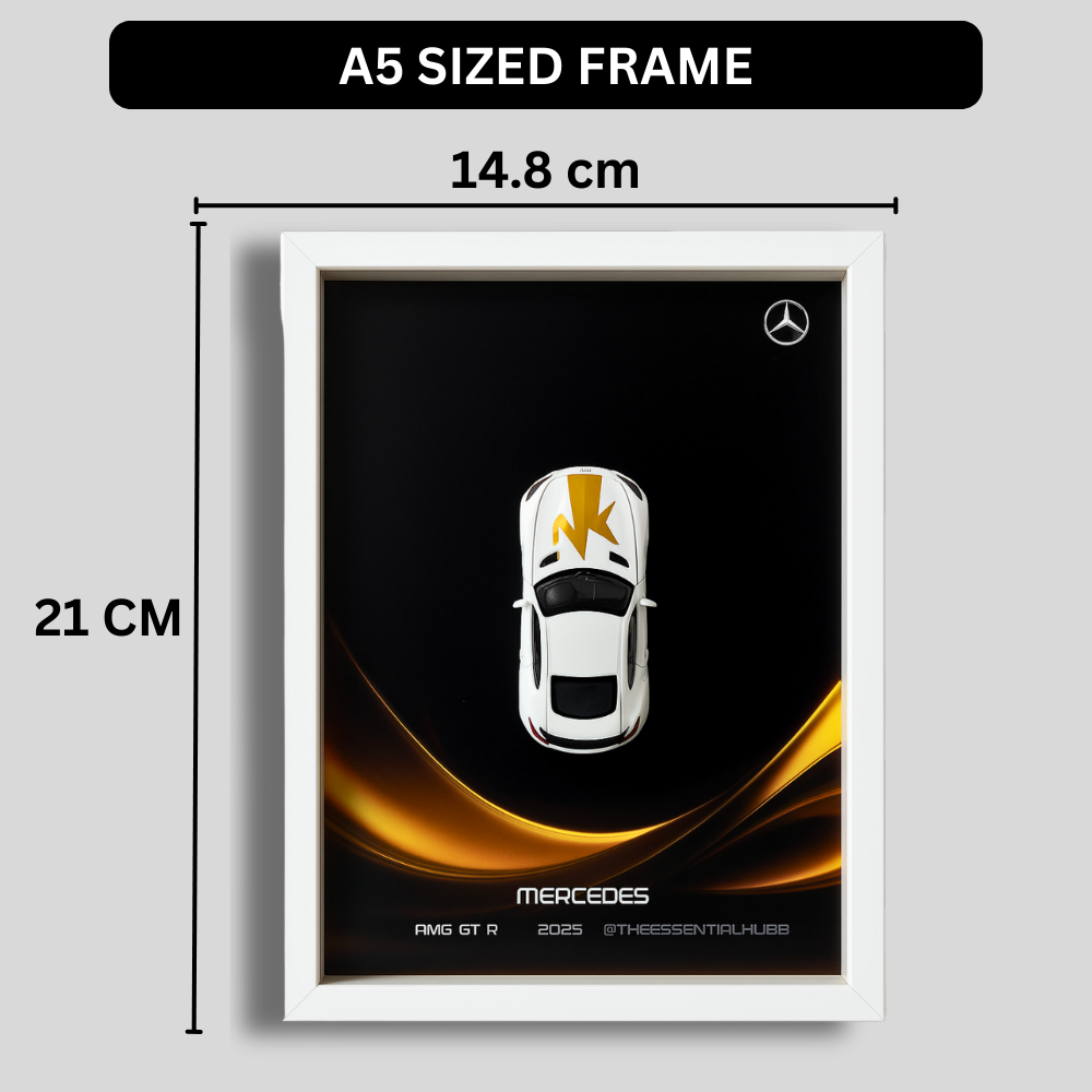 Mercedes AMG GTR 1 : 64 3D Car Frame