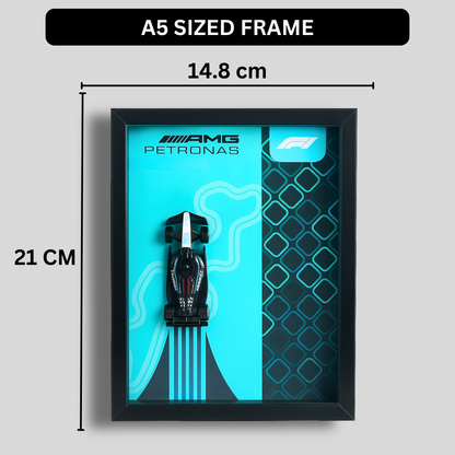Mercedes-AMG Petronas F1 Team 2025 Hot Wheels 3D Car Frame - Limited Edition