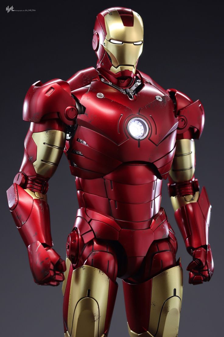 Marvel Iron Man Mark III 2.0 Action Figure