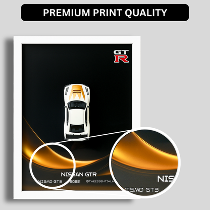 Nissan GT-R Nismo GT3 1 : 64 3D Car Frame