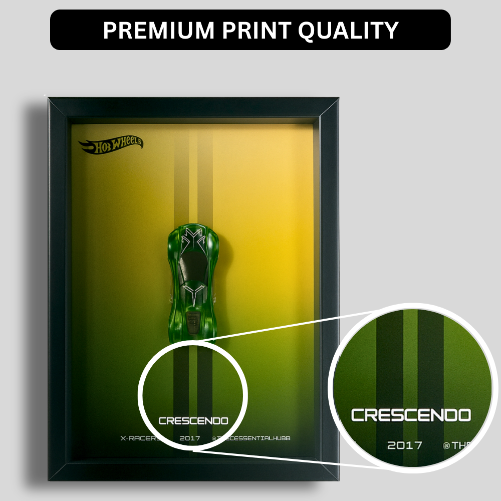 Crescendo Hot Wheels 3D Car Frame