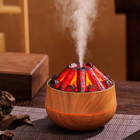 Charcoal Cool Mist Humidifier for Room | Air Purifier & Moisture Control for Bedroom, Home & Office