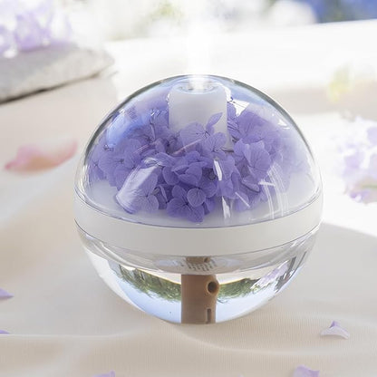 Flower Humidifier – Cute USB Cool Mist Humidifier with LED Night Light for Bedroom
