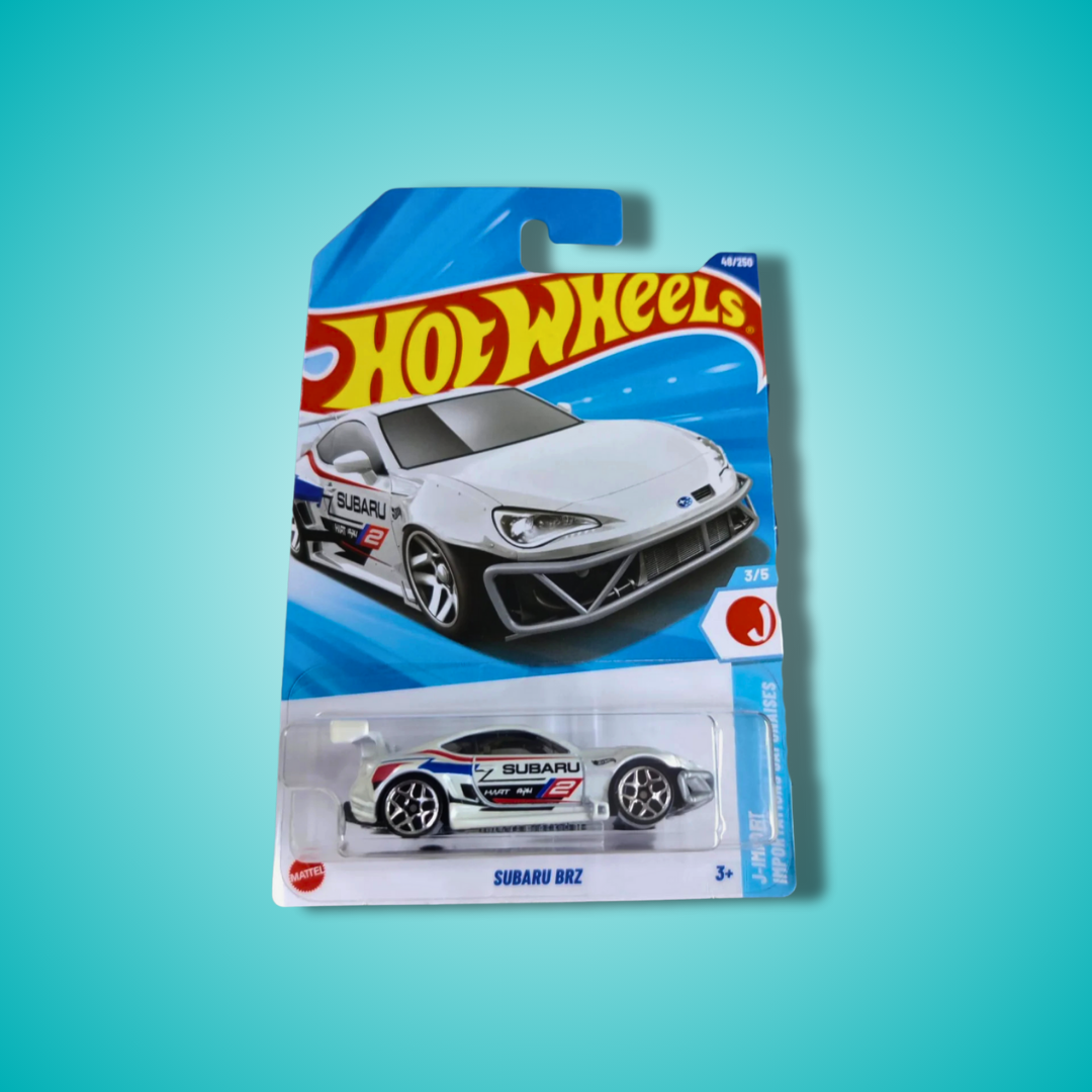 Hot Wheels 5-Car Collectors Set – Porsche 911 Rallye, Mercedes-Benz 500E, Subaru BRZ, Tesla Cyberquad & 1966 Buick Riviera