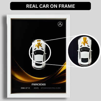 Mercedes AMG GTR 1 : 64 3D Car Frame