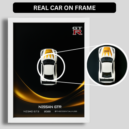 Nissan GT-R Nismo GT3 1 : 64 3D Car Frame