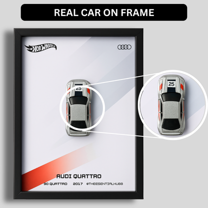 Audi 90 Quattro Hot Wheels 3D Car Frame
