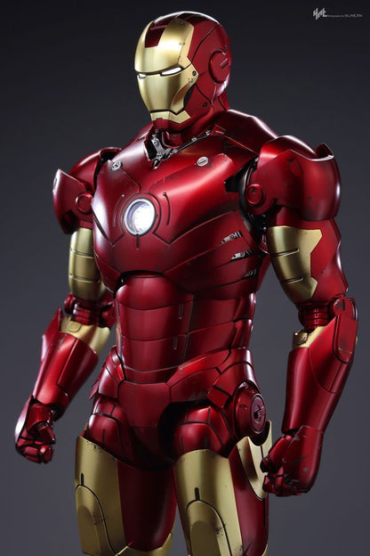Marvel Iron Man Mark III 2.0 Action Figure