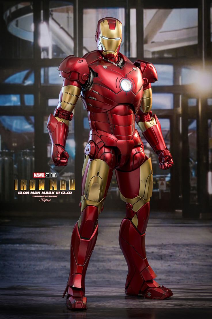 Marvel Iron Man Mark III 2.0 Action Figure