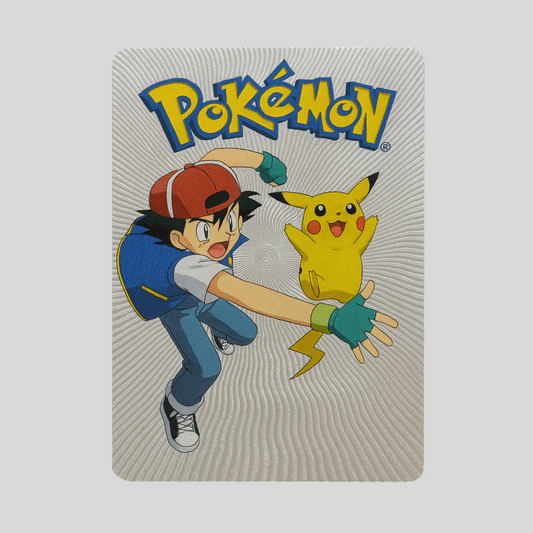 Premium Pokémon Silver Foil Card Set – 55 Cards Collector's Edition for Kids & Fans