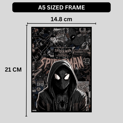 Premium Spider-Man Wall Art – Aesthetic 3D Frame for Home & Office Decor | Marvel Superhero Collectible