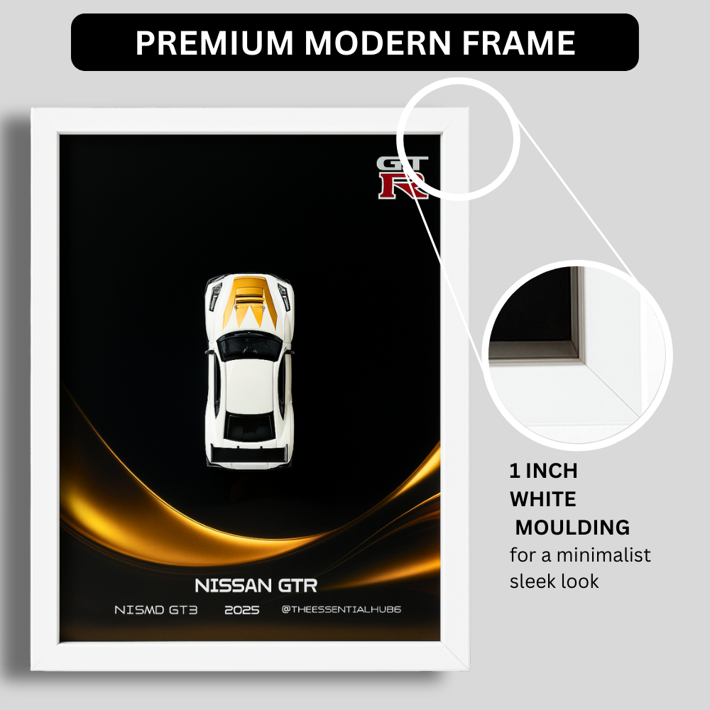 Nissan GT-R Nismo GT3 1 : 64 3D Car Frame