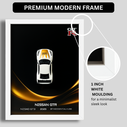 Nissan GT-R Nismo GT3 1 : 64 3D Car Frame