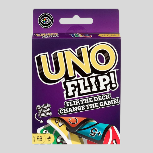 UNO FLIP! Card Game – Double-Sided Deck with Dark Side