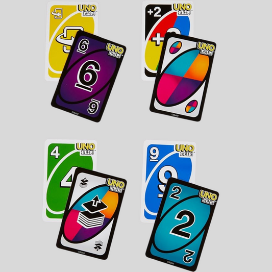 UNO FLIP! Card Game – Double-Sided Deck with Dark Side