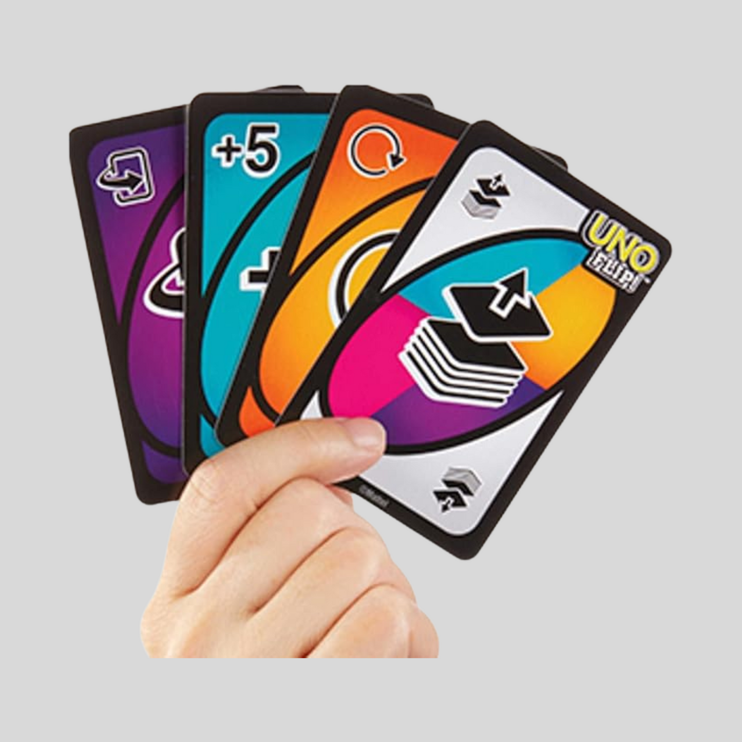 UNO FLIP! Card Game – Double-Sided Deck with Dark Side