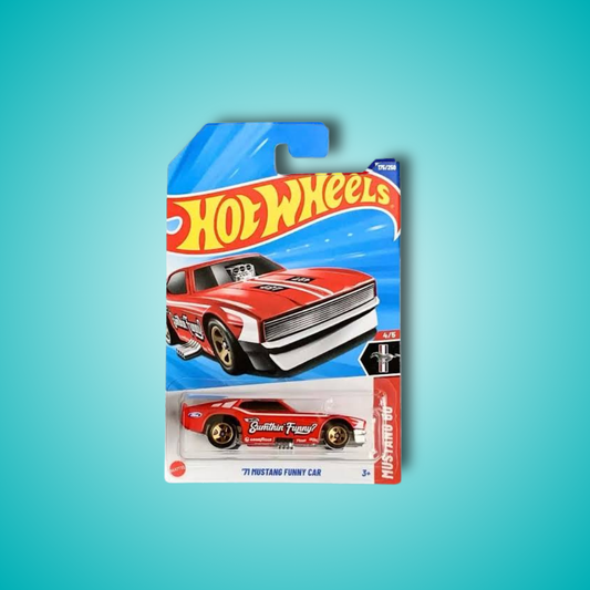 Hot Wheels 3- Car Collectors Set – 71 MUSTANG FUNNY CAR, AMARU GTC , GOTTA GO