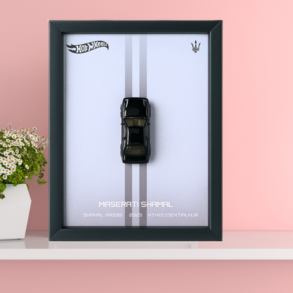 Maserati Shamal 2025 Hot Wheels 3D Car Frame - Limited Edition