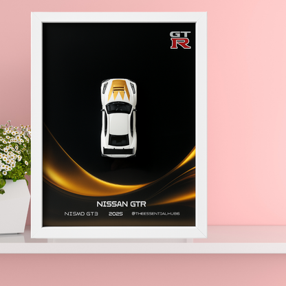 Nissan GT-R Nismo GT3 1 : 64 3D Car Frame