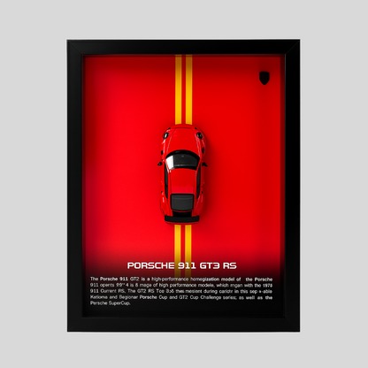Porsche 911 GT3 RS 3D Car Frame
