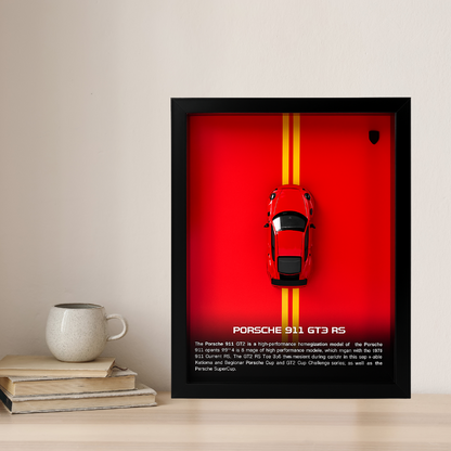 Porsche 911 GT3 RS 3D Car Frame