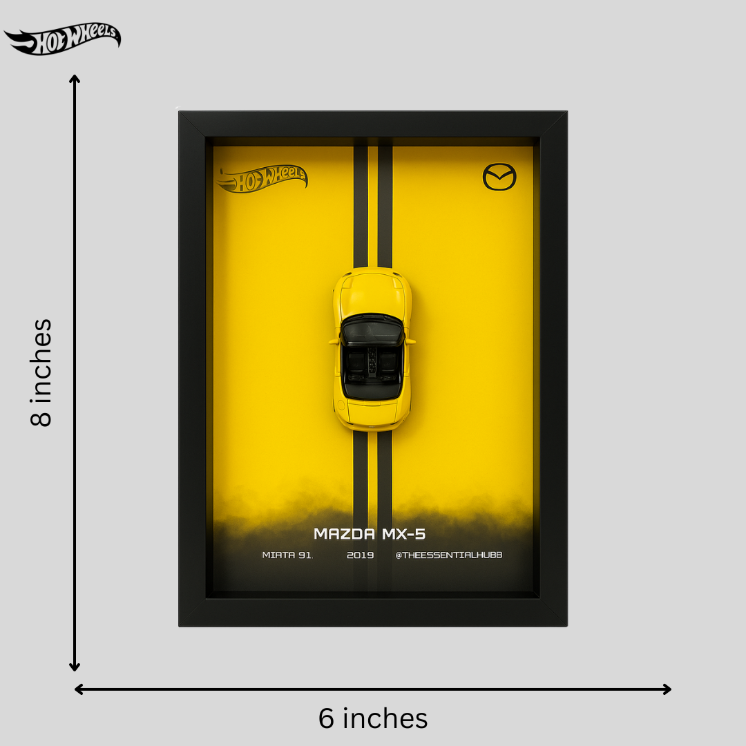 Mazda Mx-5 Miata Hot Wheels 3D Car Frame