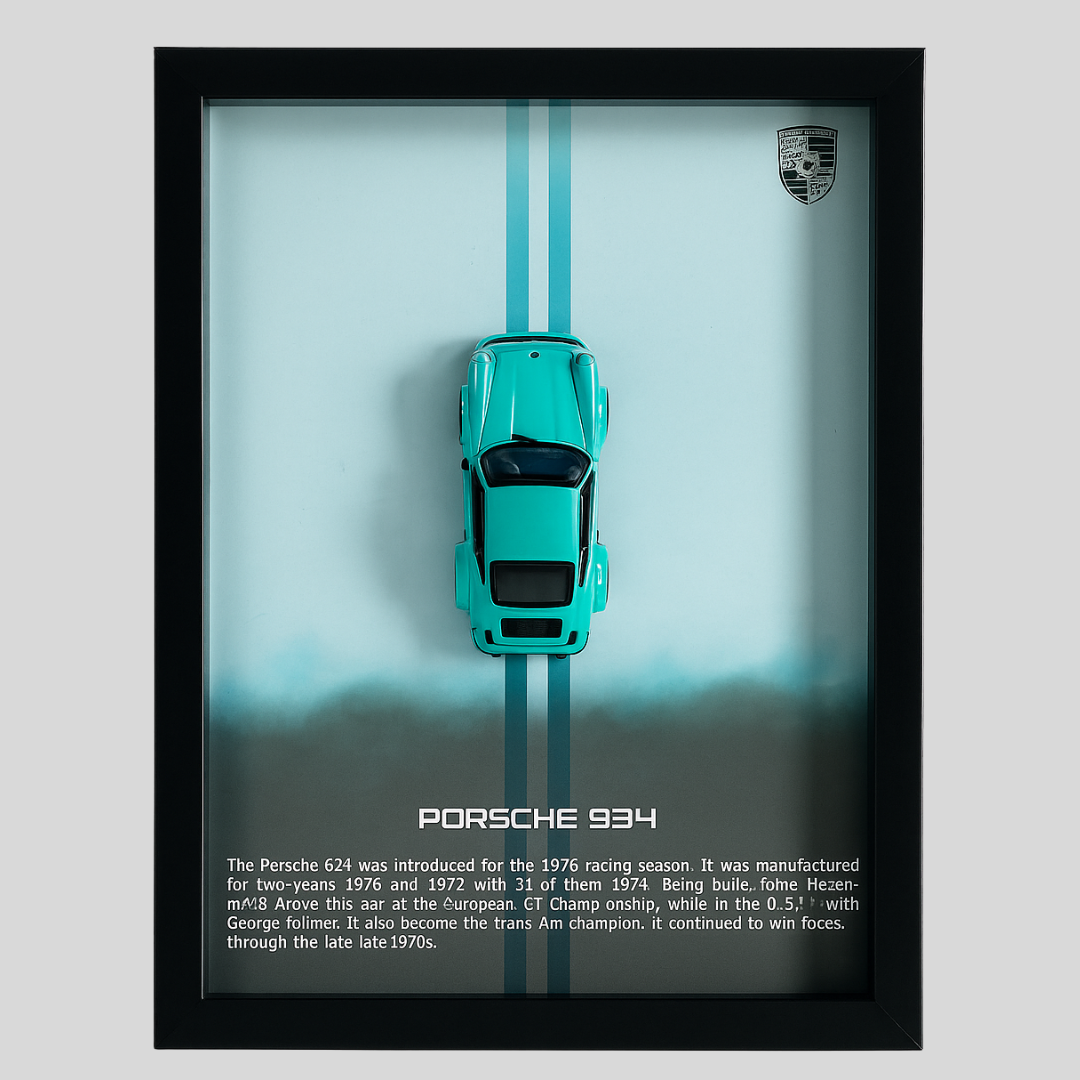 Porsche 934 3D Car Frame