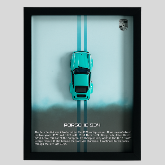 Porsche 934 3D Car Frame