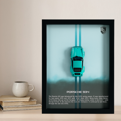 Porsche 934 3D Car Frame