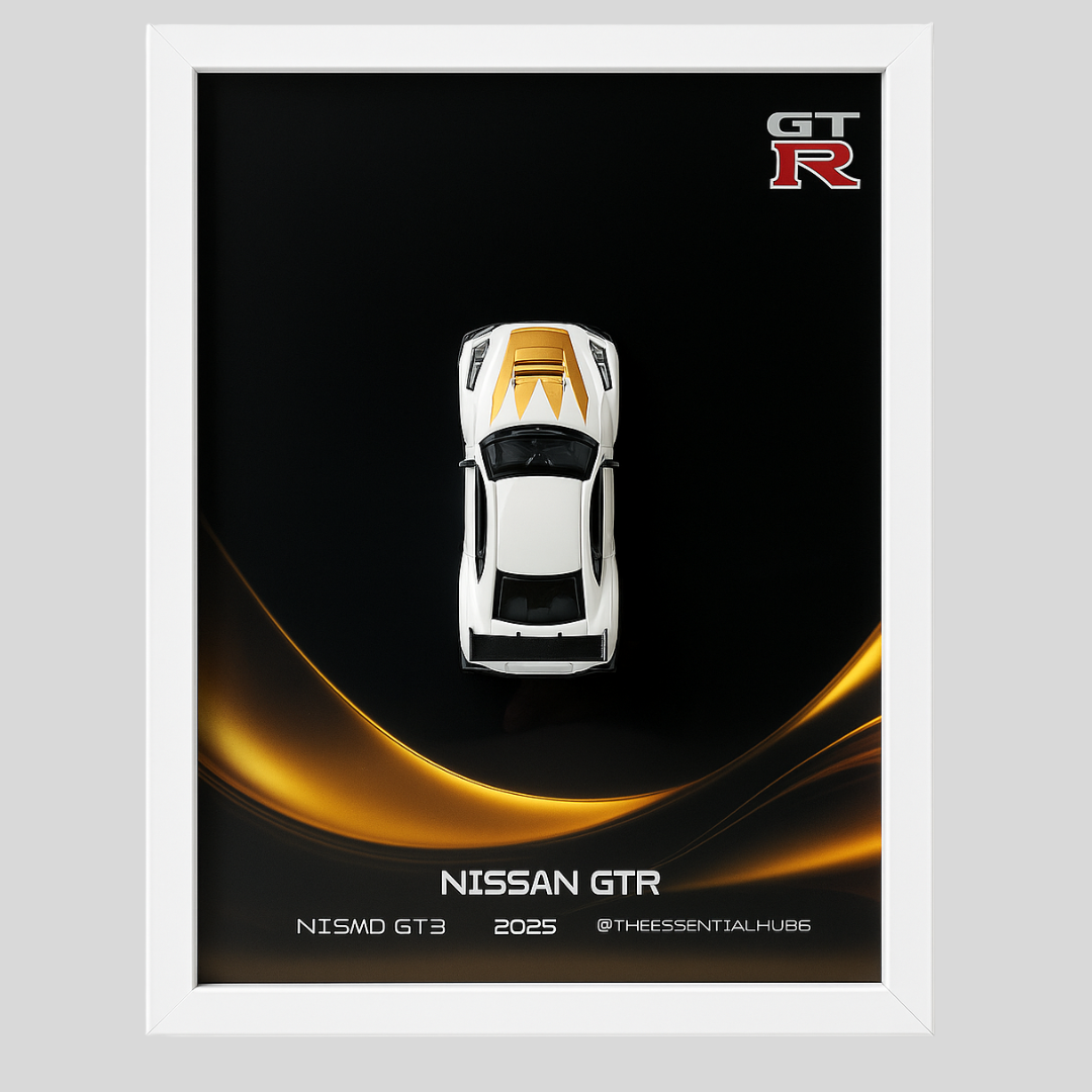 Nissan GT-R Nismo GT3 1 : 64 3D Car Frame