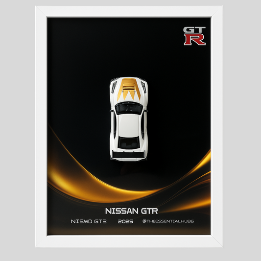 Nissan GT-R Nismo GT3 1 : 64 3D Car Frame