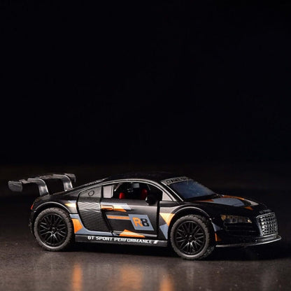1:32 Scale Audi R8 GT Sport Diecast Model Car Pull Back Action