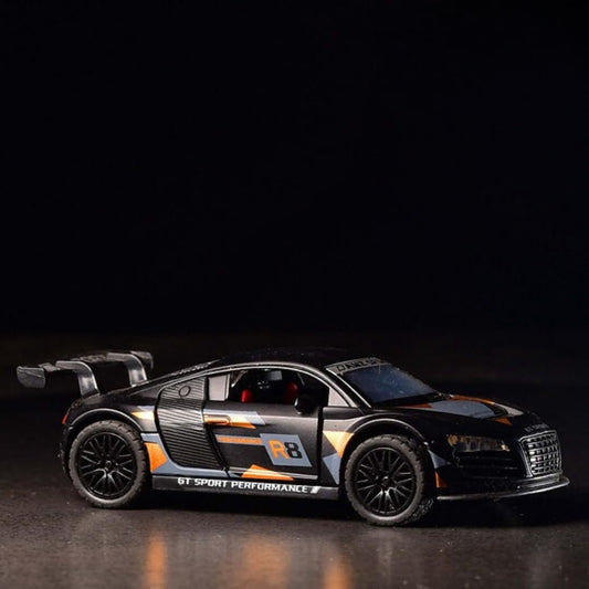 1:32 Scale Audi R8 GT Sport Diecast Model Car Pull Back Action