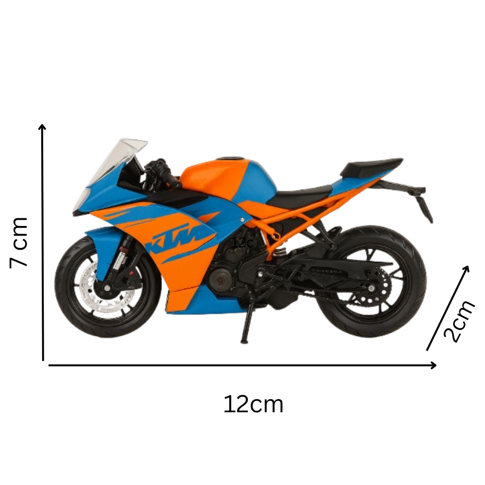 Maisto KTM RC 390 1:18 Scale Diecast Bike Model – Collectible Miniature Motorcycle for Superbike Fans