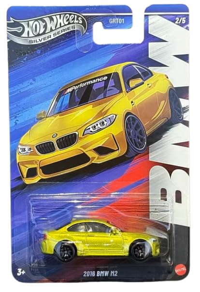 Hot Wheels Silver Series BMW M2 Diecast Model Car 1:64 Scale – Premium Collectible Edition (Copy)