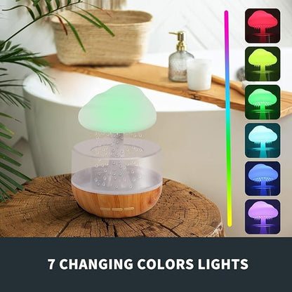 Cloud Rainfall Humidifier Lamp