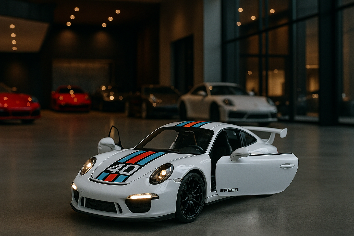 1:24 Scale Porsche 911 GT3 RS Diecast Model Car