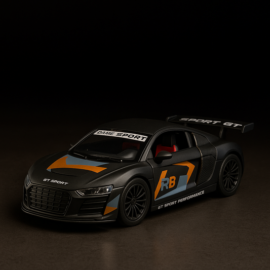 1:32 Scale Audi R8 GT Sport Diecast Model Car Pull Back Action