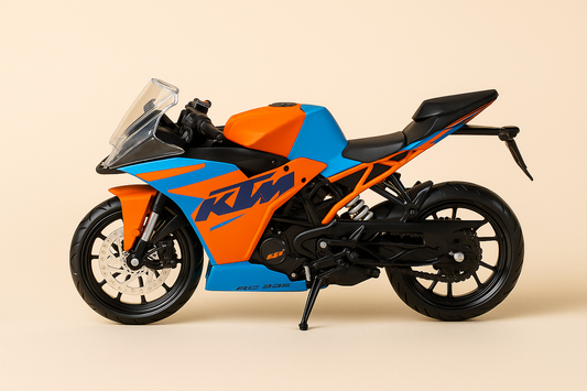 Maisto KTM RC 390 1:18 Scale Diecast Bike Model – Collectible Miniature Motorcycle for Superbike Fans