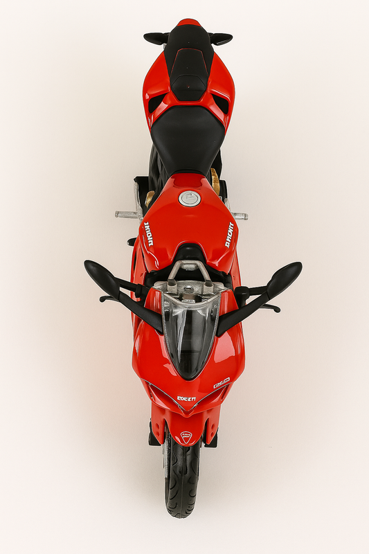 Maisto Ducati 1199 Panigale 1:18 Scale Diecast Bike Model – Premium Superbike Collectible | Metal Motorcycle Toy for Display, Gifting & Collectors (Red)
