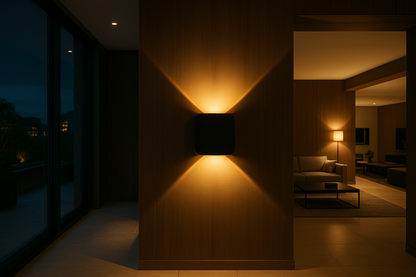 4 Way Outdoor Wall Light (Warm White)