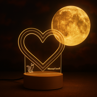LED Message Board Night Lamp with  Pen