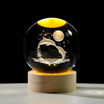 3D Crystal Lamp Ball