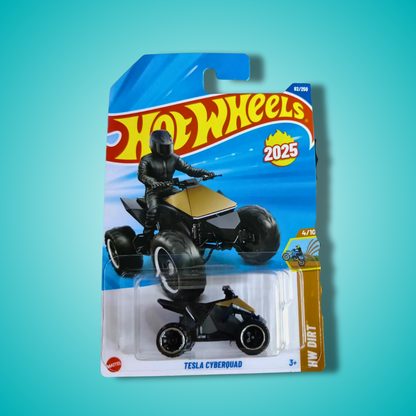 Hot Wheels 5-Car Collectors Set – Porsche 911 Rallye, Mercedes-Benz 500E, Subaru BRZ, Tesla Cyberquad & 1966 Buick Riviera