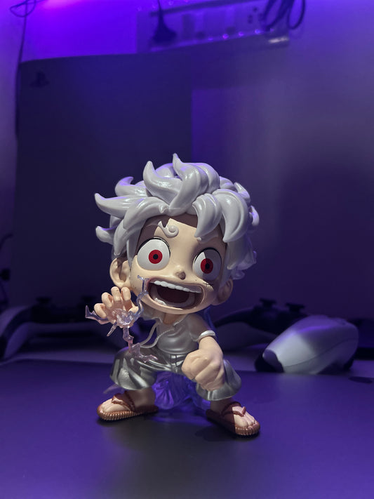 Luffy Gear 5 Action Figure – Sun God Nika Anime Collectible for One Piece Fans (Limited Edition)