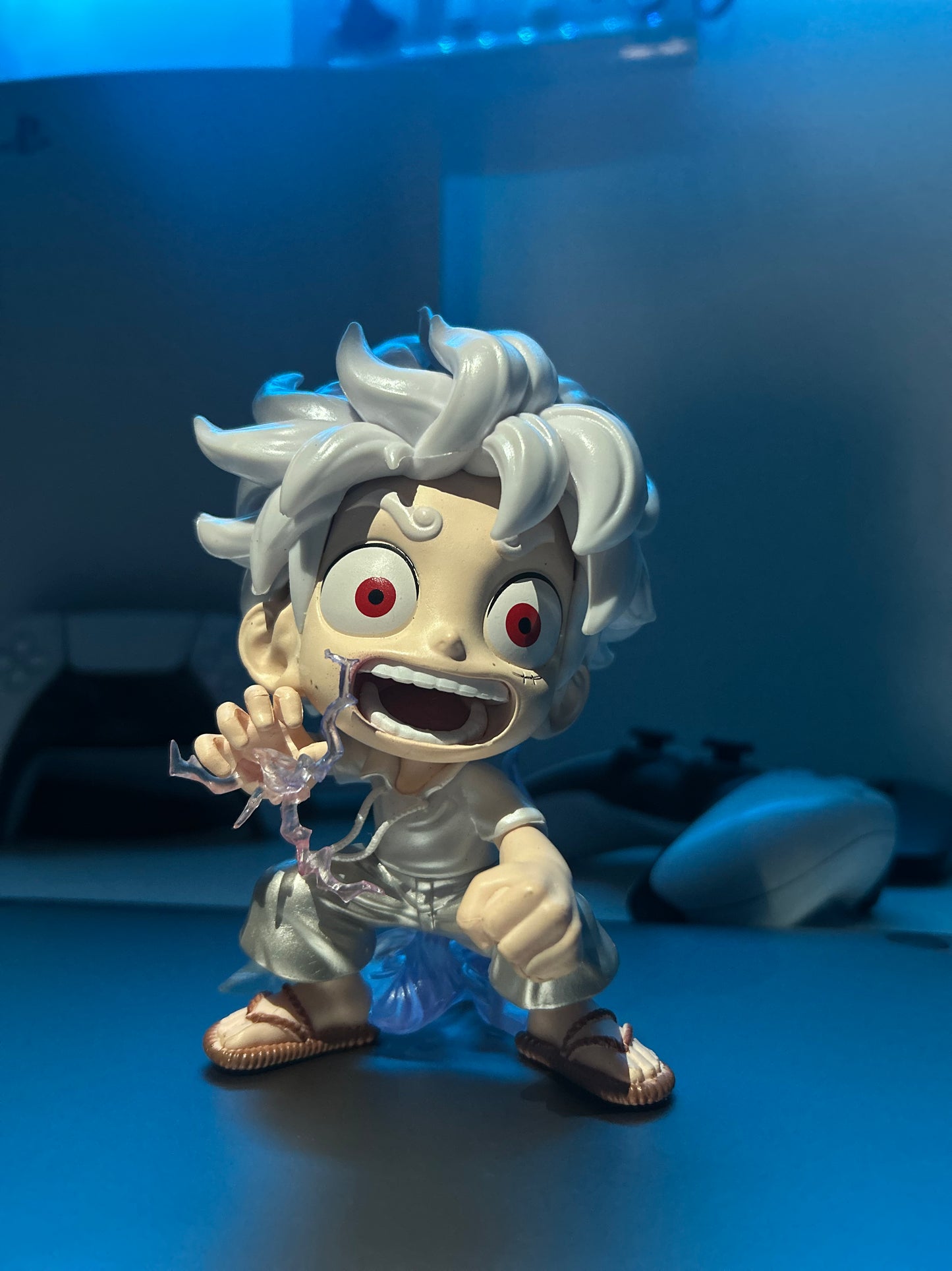 Luffy Gear 5 Action Figure – Sun God Nika Anime Collectible for One Piece Fans (Limited Edition)